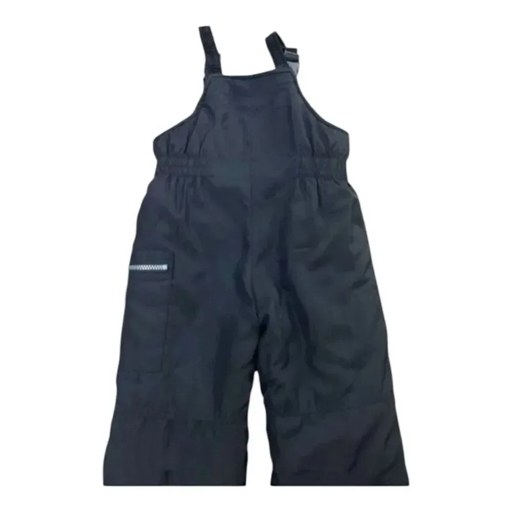 Carter's Kids Black Snow Bib Overalls Girls Size S/4 Pants Overall Winter Snow